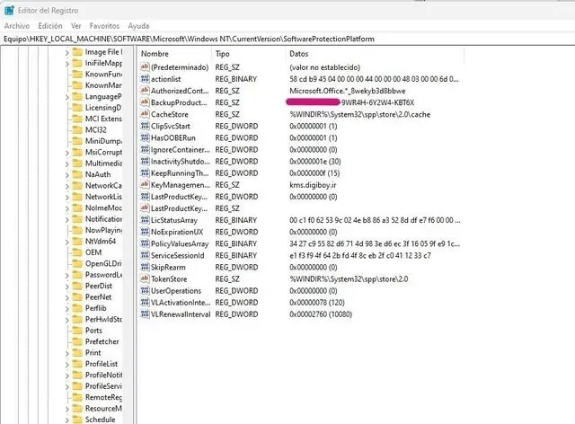 Windows Key Regidit
